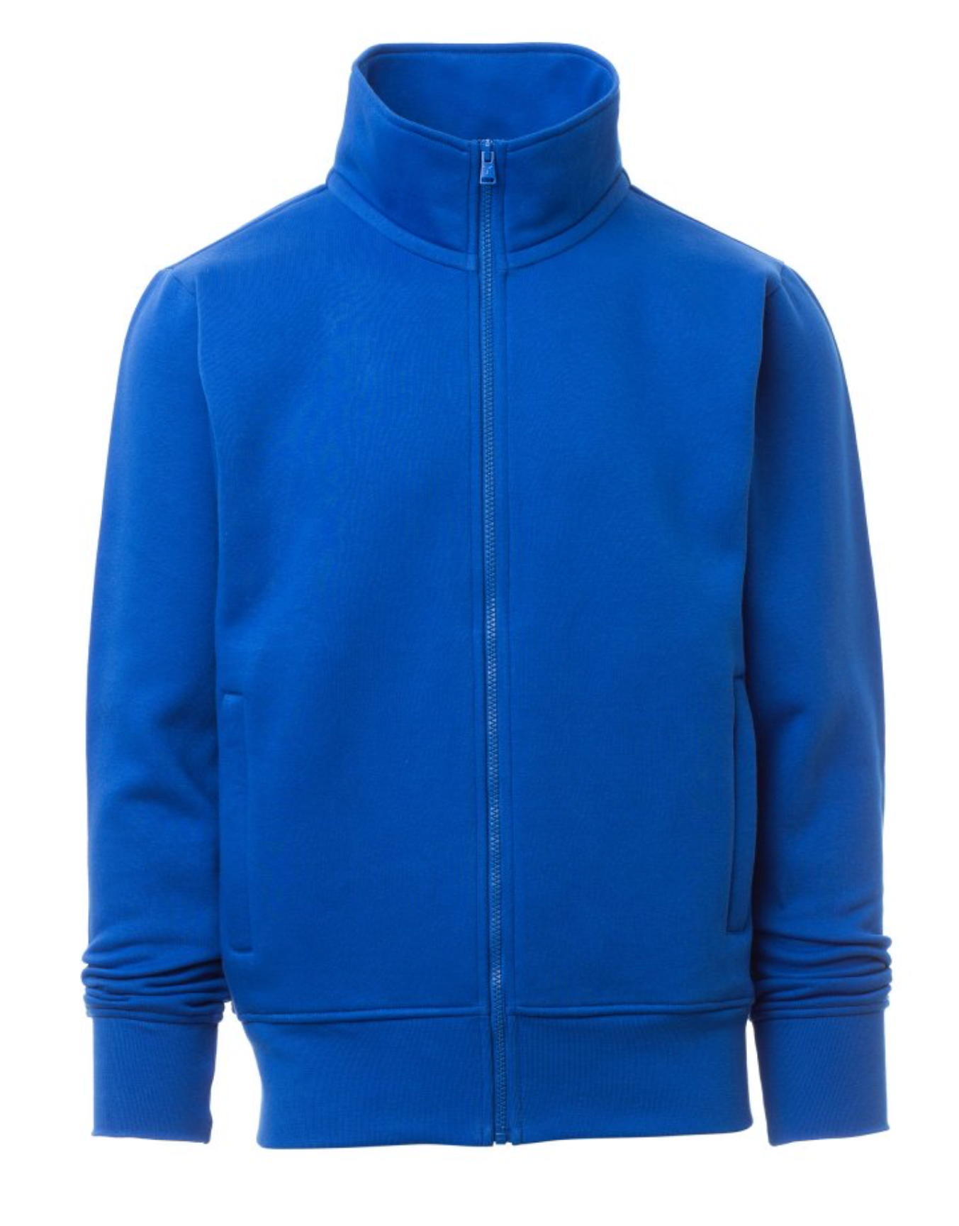 Felpa con zip uomo