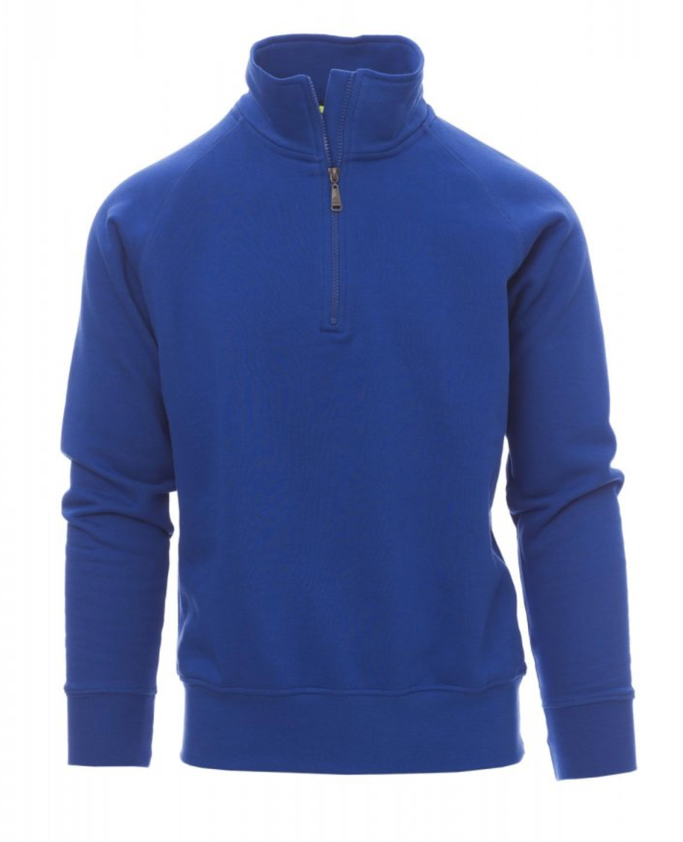Felpa mezza zip uomo